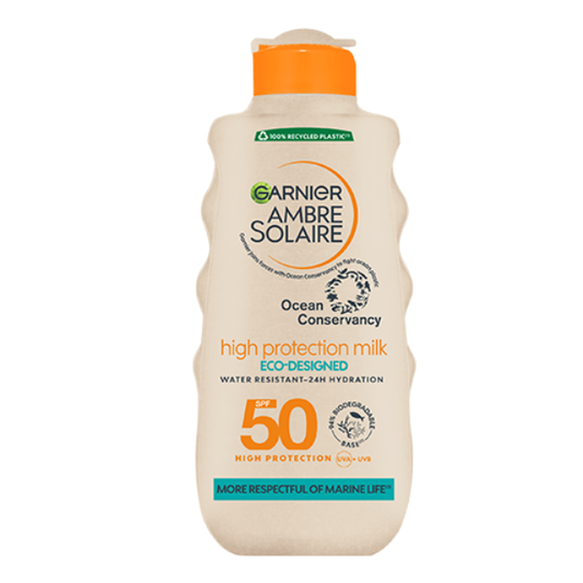Garnier Ambre Solaire Ocean Conservancy High Protection Milk SPF50  200 ml