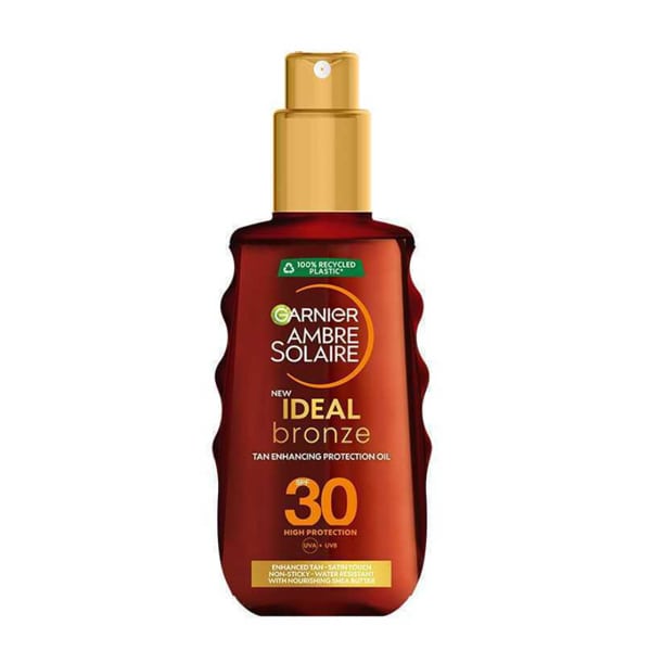 Garnier Ambre Solaire Ideal Bronze Tan Enhancing Protection Oil SPF30  150 ml