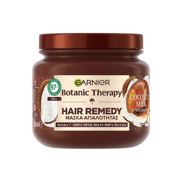 Garnier Botanic Therapy Hair Remedy Coconut Milk & Macadamia Smoothing Mask  340 ml