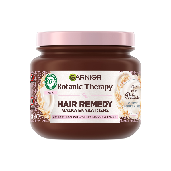 Garnier Botanic Therapy Hair Remedy Oat Delicacy Mask for Delicate Hair & Scalp  340 ml