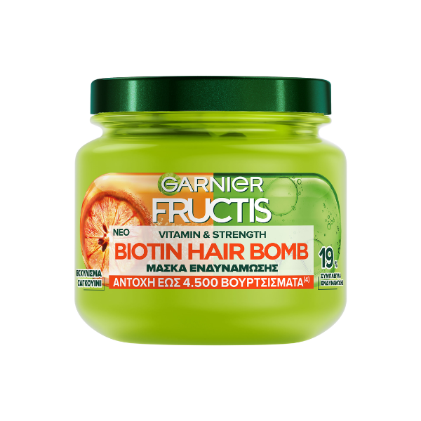 Garnier Fructis Vitamin & Strength Biotin Hair Bomb Mask  320 ml