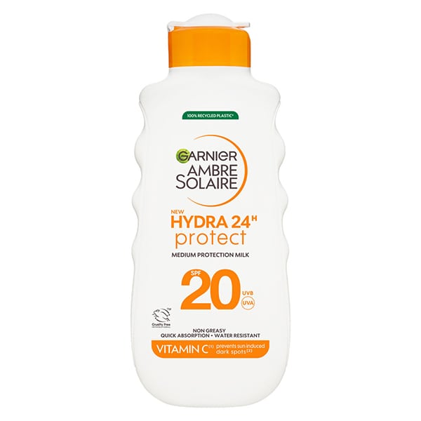Garnier Ambre Solaire Hydra24h Protect Body Sunscreen Lotion SPF20  175 ml