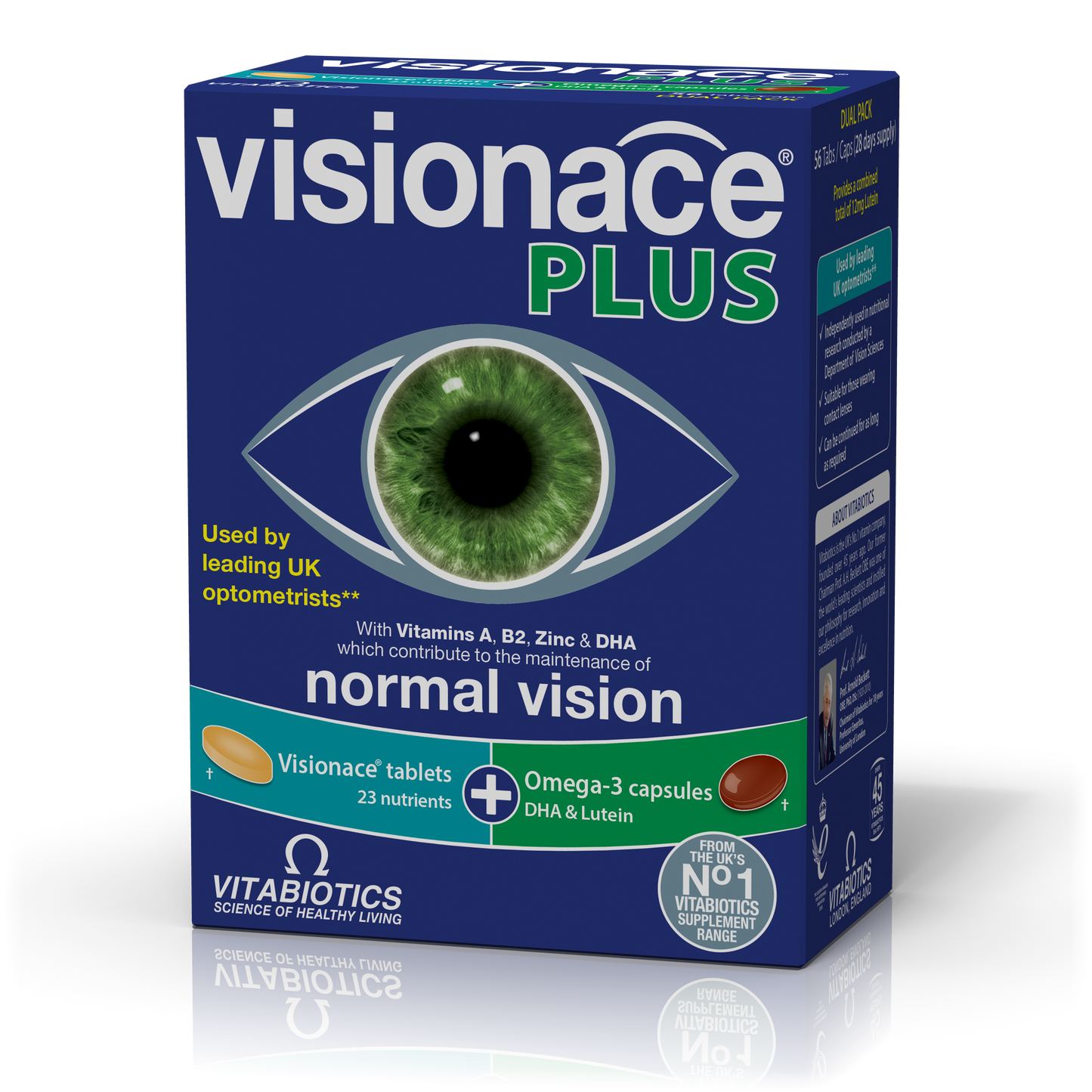 Vitabiotics Visionace Plus  Visionace 28 tableta + Omega-3 28 kapsula