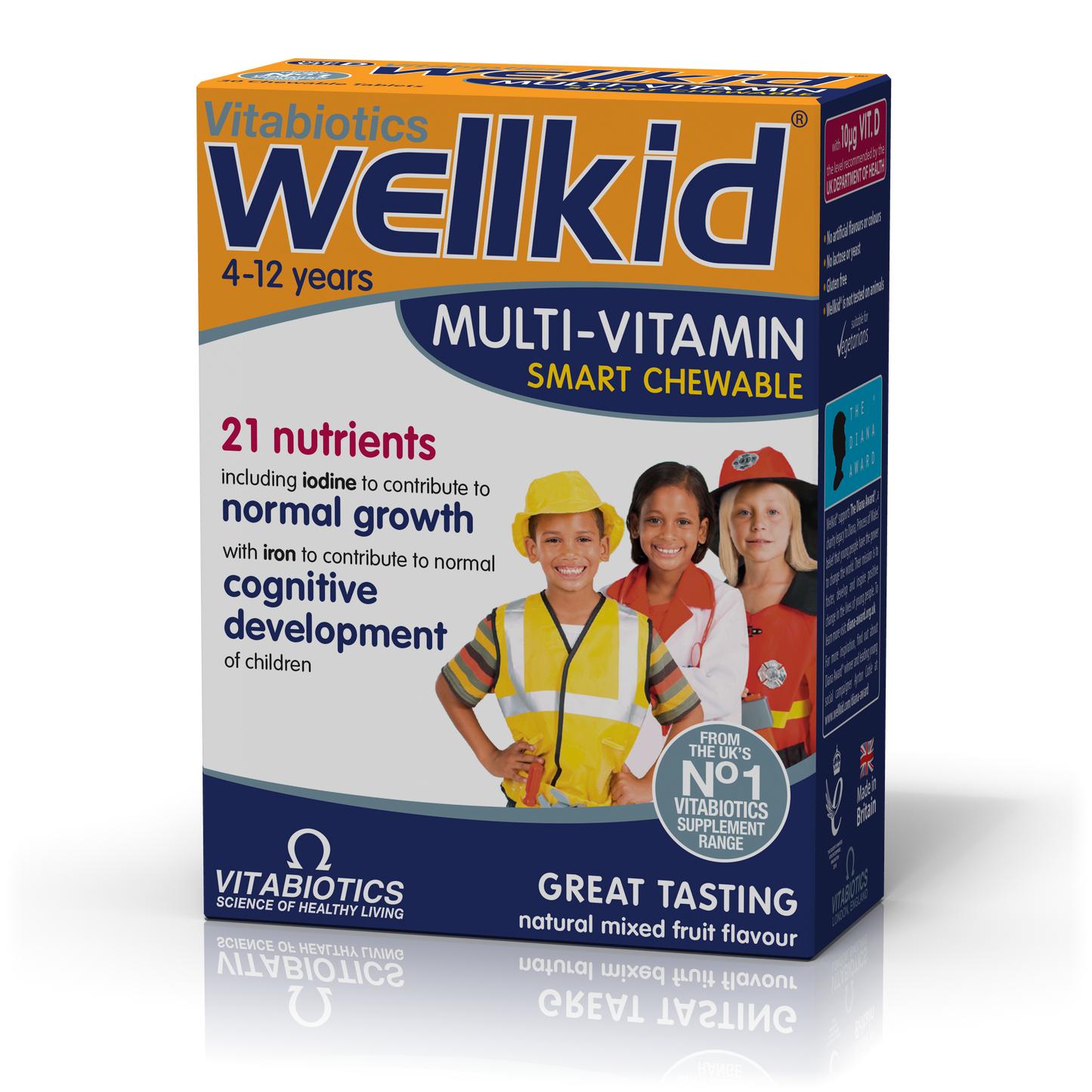 Vitabiotics Wellkid  30 tableta përtypëse
