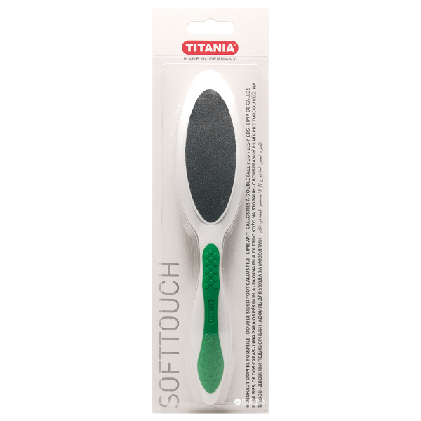 Titania Double Sided Foot Rasp Emery  1 copë - Jeshile