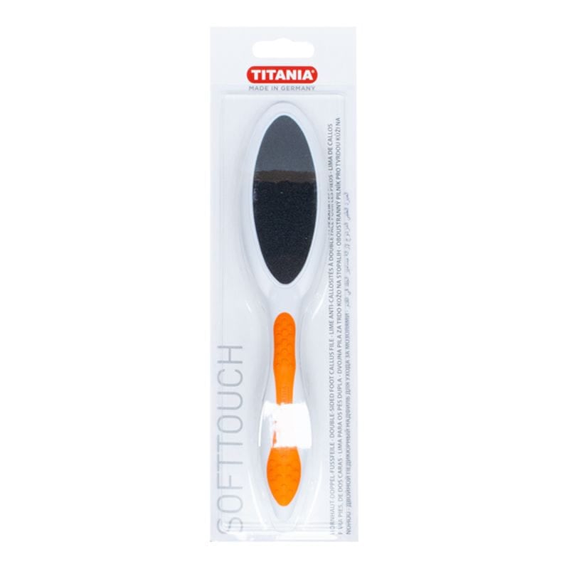 Titania Double Sided Foot Rasp Emery  1 copë - Portokalli