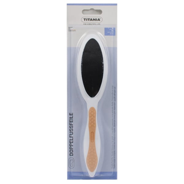 Titania Double Sided Foot Rasp Emery  1 copë - Salmon