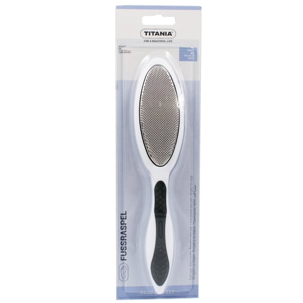 Titania Foot File Double-Sided Emery & Metal  1 copë - Gri