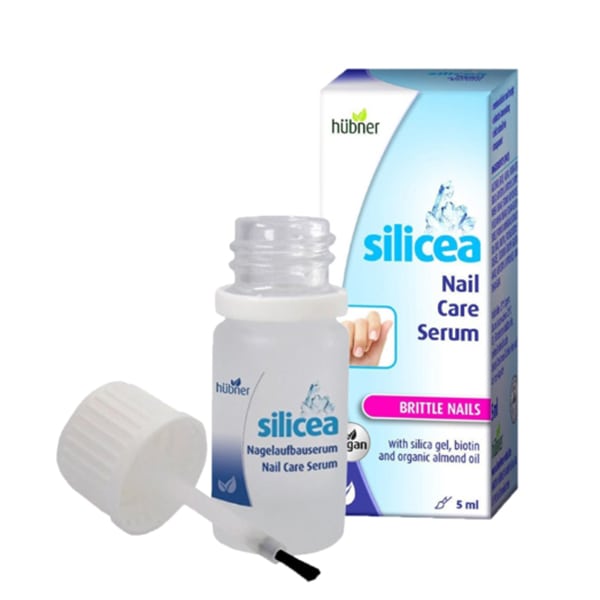 Silicea Nail Care Serum with Silica Gel, Biotin & Organic Almond Oil  5 ml