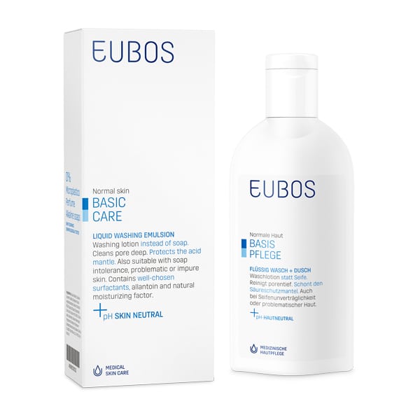 Eubos Liquid Washing Emulsion Blue  200 ml
