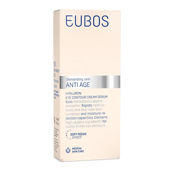 Eubos Anti Age Hyaluron Eye Contour Creme Serum  15 ml