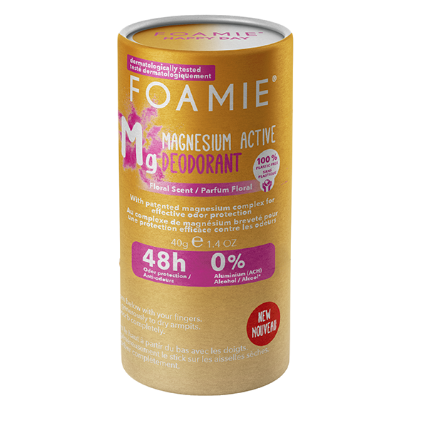 Foamie Solid Deodorant Happy Day Magnesium Active  40 gr