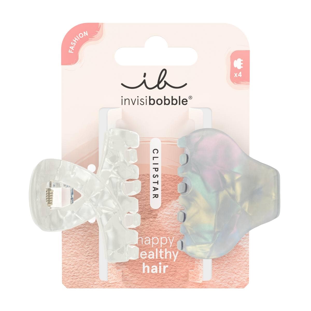 Invisibobble Clipstar Rearly Frost Hair Clips  2 copë