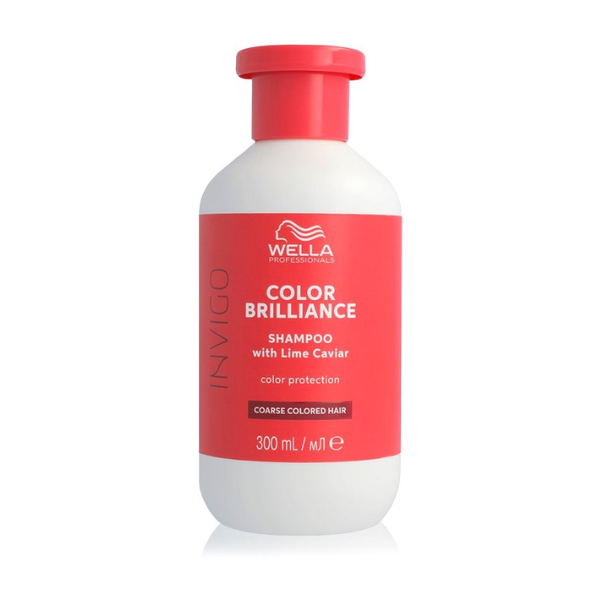 Wella Invigo Color Brilliance Shampoo with Lime Caviar for Coarse Hair  300 ml