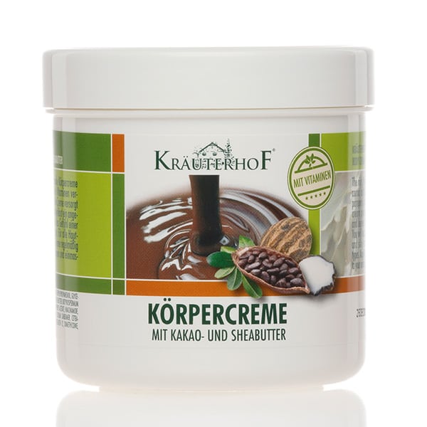 Krauterhof Body Cream with Cocoa Butter & Shea for Slimming, Firming & Stretch Marks  250 ml