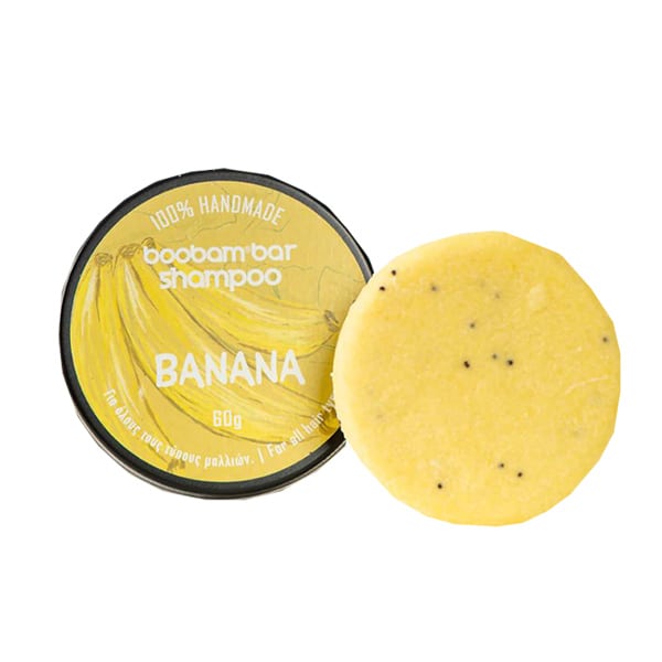 Boobam Shampoo Bar Banana for All Hair Types  60g