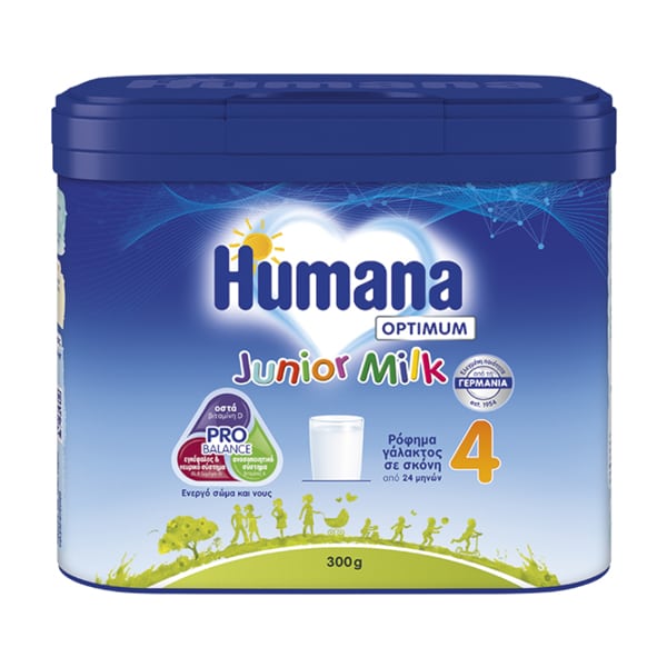 Humana 4 Optimum Junior Milk My Pack 24m+  300g