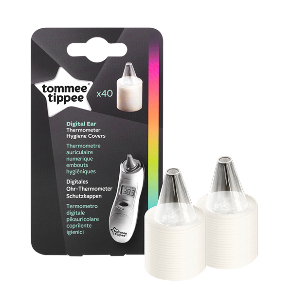Tommee Tippee Closer to Nature Digital Ear Thermometer Refills  40 copë