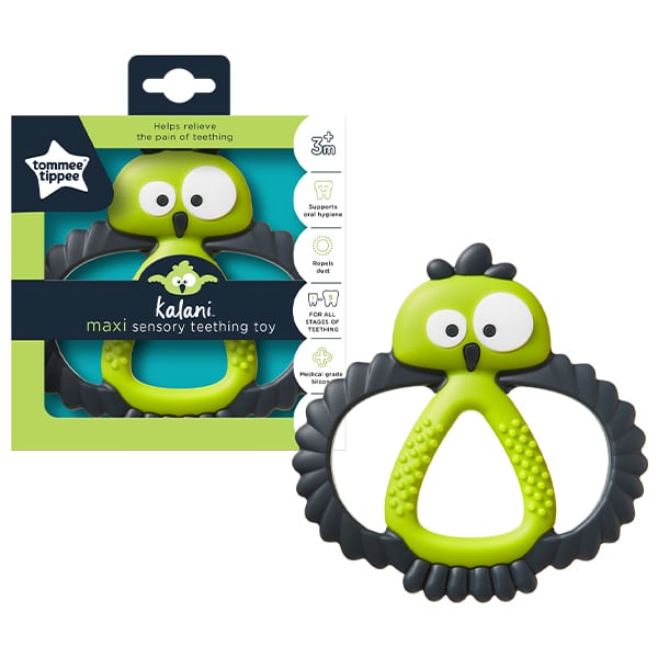 Tommee Tippee Kalani Maxi Sensory Teether Green 3m+  1 copë
