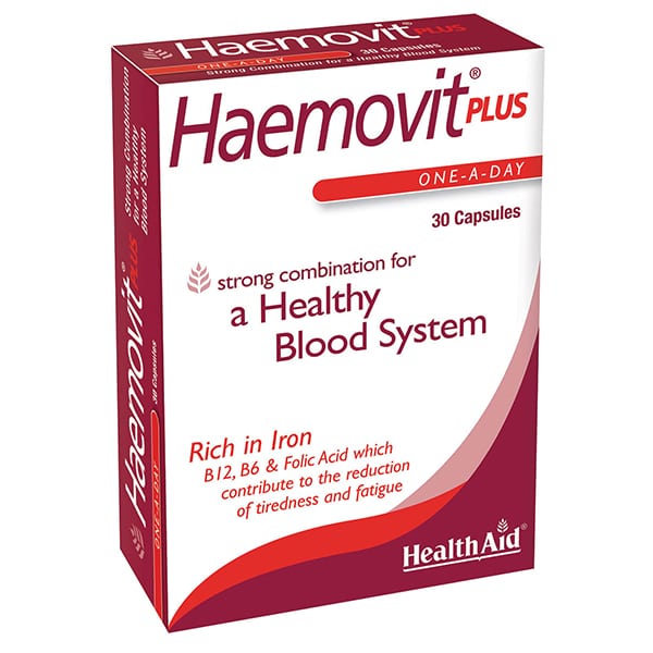 Health Aid Haemovit Plus  30 kapsula