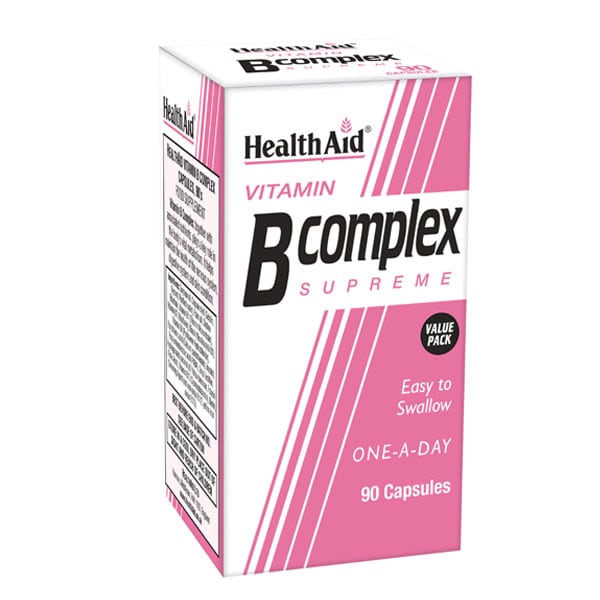 Health Aid Vitamin B Complex Supreme  90 ndeshje