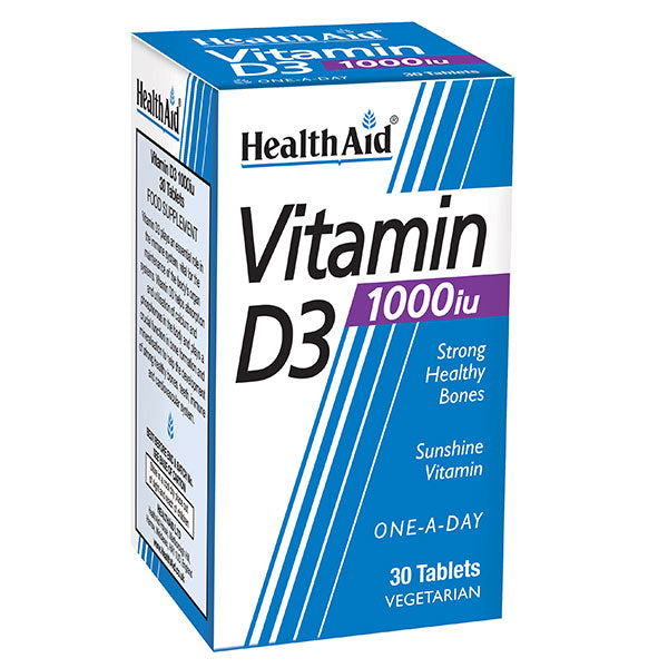 Health Aid Vitamin D3 1000IU  30 tableta