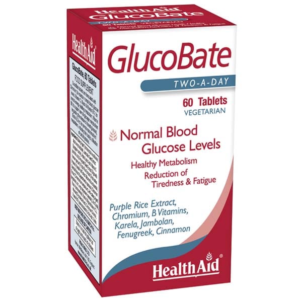 Health Aid GlucoBate  60vtabs