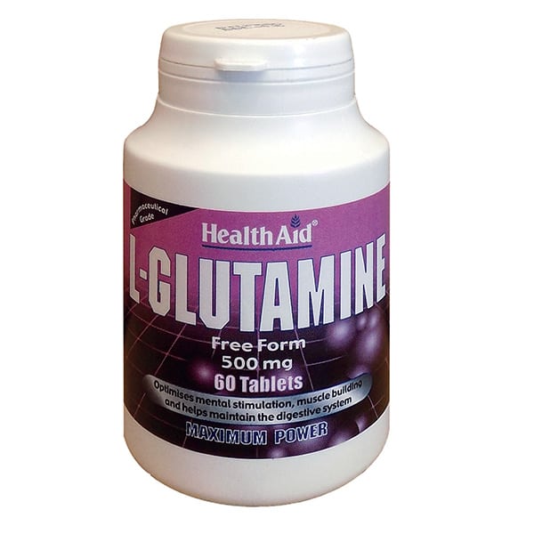 Health Aid L-Glutamine 500mg  60 tableta