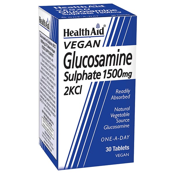Health Aid Vegan Glucosamine Sulphate 1500mg  30 tableta