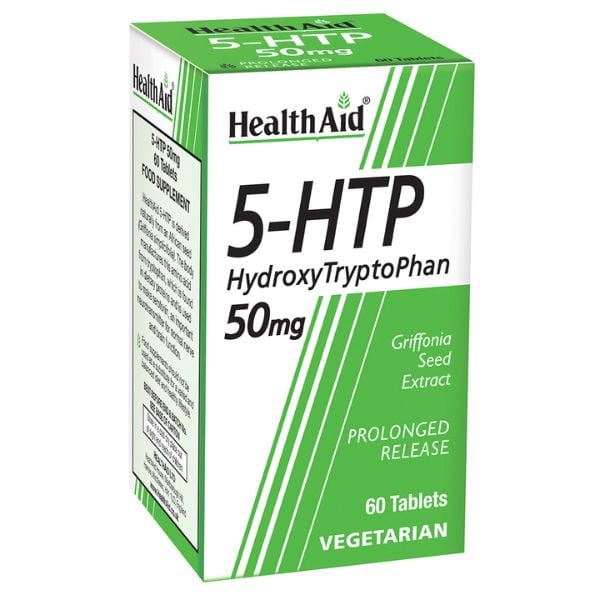Health Aid 5-HTP HydroxyTryptoPhan 50mg  60 tableta