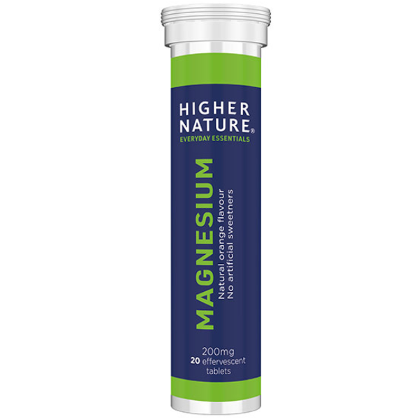 Higher Nature Magnesium 200mg  20 tableta efektive