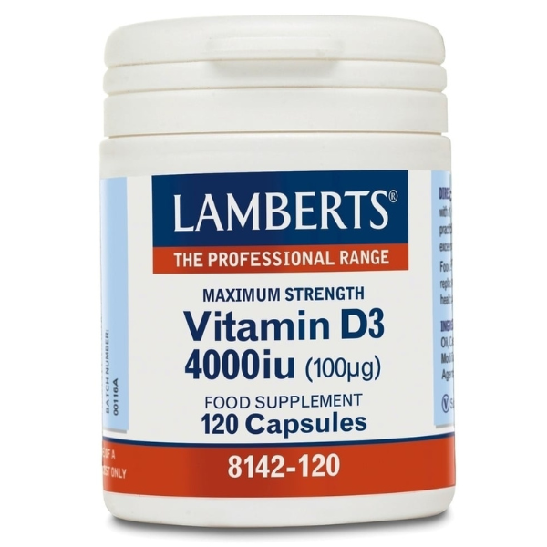 Lamberts Vitamin D3 4000iu (100 μg) 120 kapsula