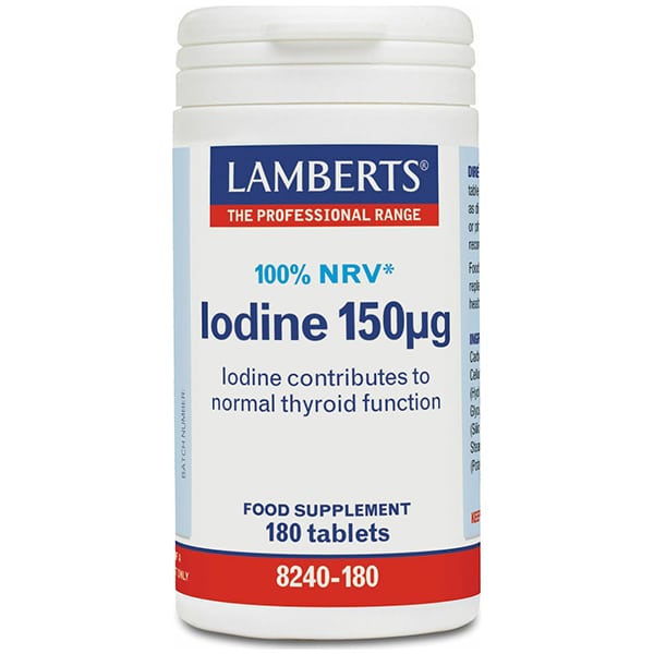 Lamberts Iodine 150 μg 180 tableta