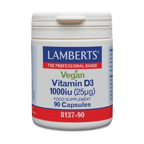 Lamberts Vitamin D3 1000IU  90 ndeshje