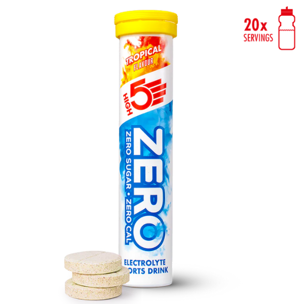 High 5 Zero Electrolyte Sports Drink Tropical Flavour  20 tableta efektive