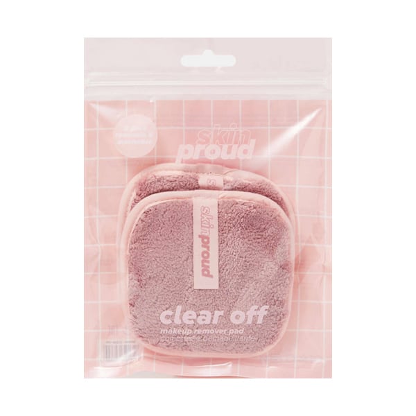 Skin Proud Clear Off MakeUp Remover Pads  2 copë