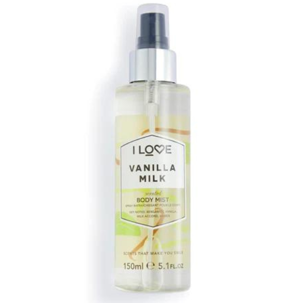 I Love Vanilla Milk Body Mist  150 ml
