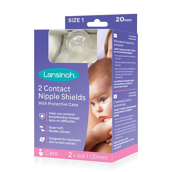 Lansinoh Contact Nipple Shields 20mm  2 copë