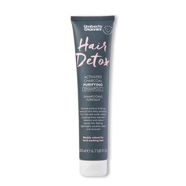 Umberto Giannini Hair Detox Activated Charcoal Purifying Shampoo  200 ml