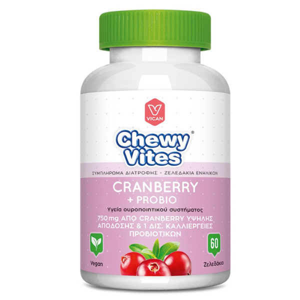 Vican Chewy Vites Adults Cranberry + Probio  60 karamele