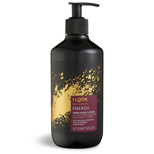 I Love Wellness Energy Hand & Body Lotion  500 ml