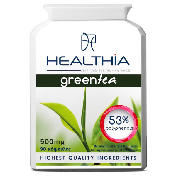 Healthia Green Tea 500mg  60 kapele