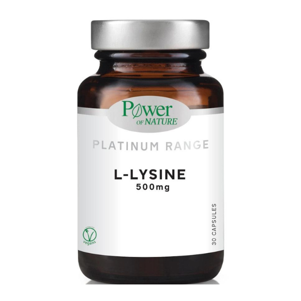 Power of Nature Platinum Range L-Lysine 500mg  30 kapsula