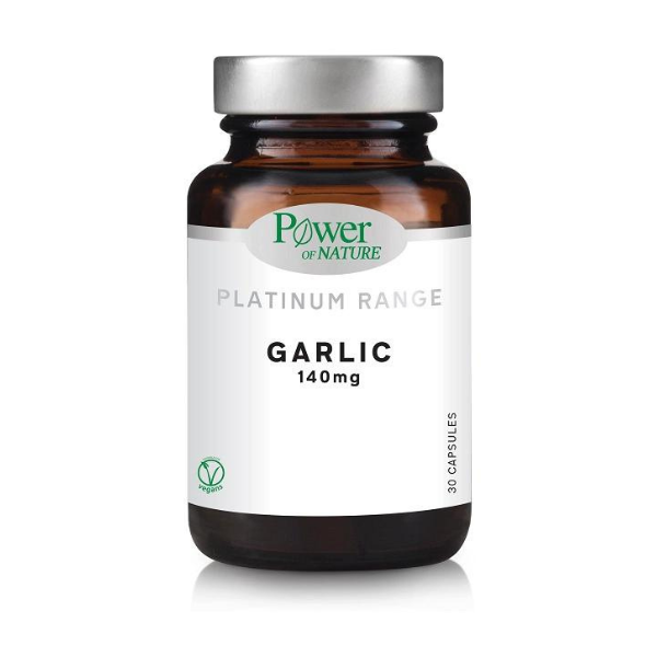 Power of Nature Platinum Range Garlic 140mg  30 kapsula