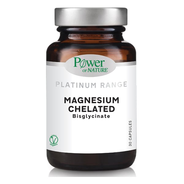 Power of Nature Platinum Range Magnesium Chelated  30 kapsula