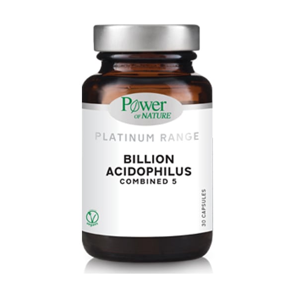 Power of Nature Platinum Range Billion Acidophilus Combined 5  30 kapsula