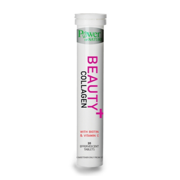 Power of Nature Beauty Plus Collagen with Biotin & Vitamin C  20 tableta efektive