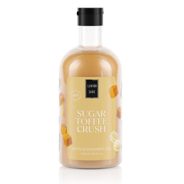 Lavish Care Bath & Shower Gel Sugar Toffee Crush  500 ml