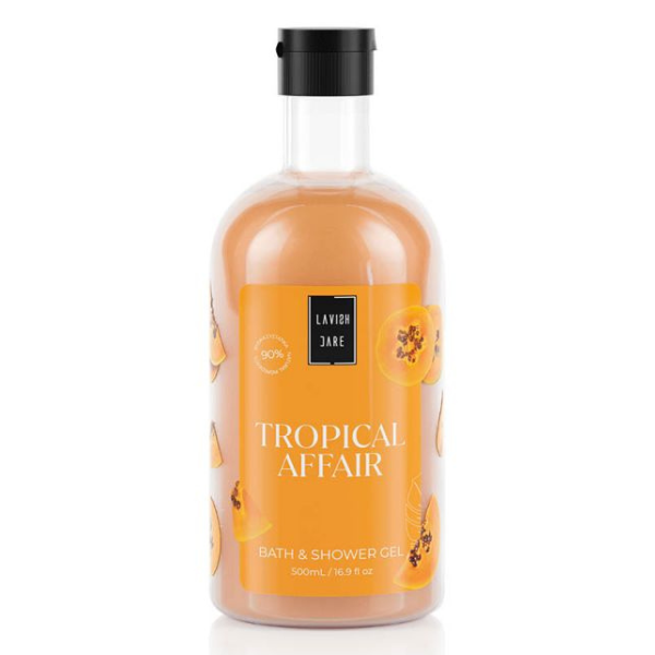 Lavish Care Bath & Shower Gel Tropical Affair  500 ml