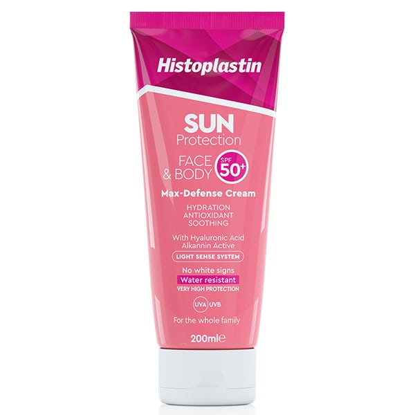 Histoplastin Sun Protection Face & Body Max Defense Cream SPF50+  200 ml